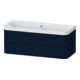 Duravit Möbelwaschtisch Happy D.2 Plus 117,5x49cm, 2 La, o. HL, blau s-matt-1