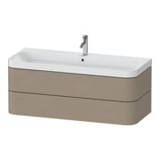 Duravit Möbelwaschtisch Happy D.2 Plus 117,5x49cm, 2 Schubk., 1 HL, leinen