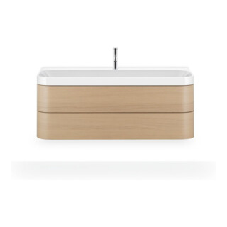Duravit Möbelwaschtisch Happy D.2 Plus 117,5x49cm, 2 Schubk., 1 HL, Medit. Ei