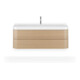 Duravit Möbelwaschtisch Happy D.2 Plus 117,5x49cm, 2 Schubk., 1 HL, Medit. Ei-1
