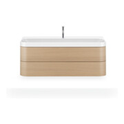Duravit Möbelwaschtisch Happy D.2 Plus 117,5x49cm, 2 Schubk., 1 HL, Medit. Ei
