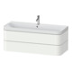 Duravit Möbelwaschtisch Happy D.2 Plus 117,5x49cm, 2 Schubk., 1 HL, we matt-1