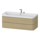Duravit Möbelwaschtisch Happy D.2 Plus 117,5x49cm, 2 Schubk., 2 HL, Medit. Ei-1