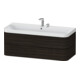 Duravit Möbelwaschtisch Happy D.2 Plus 117,5x49cm, 2 Schubk., 2 HL, Nussb geb.-1