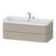Duravit Möbelwaschtisch Happy D.2 Plus 117,5x49cm, 2 Schubk., 2 HL, Tau s-matt-1