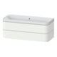 Duravit Möbelwaschtisch Happy D.2 Plus 117,5x49cm, 2 Schubk., o. HL, we s-matt-1