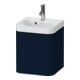 Duravit Möbelwaschtisch Happy D.2 Plus 40x36cm, 1 T, An li, m HL, blau s-matt-1