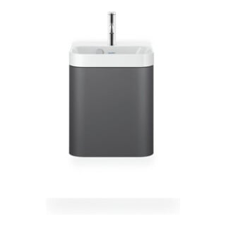 Duravit Möbelwaschtisch Happy D.2 Plus 40x36cm, 1 T, An li, m HL, graph matt