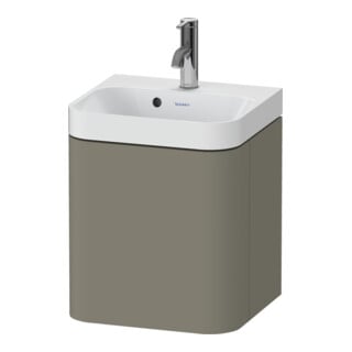 Duravit Möbelwaschtisch Happy D.2 Plus 40x36cm, 1 T, An li, m HL, st-g s-matt