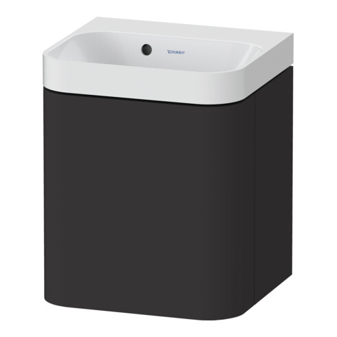 Duravit Möbelwaschtisch Happy D.2 Plus 40x36cm, 1 T, An li, o. HL, graph matt