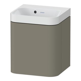 Duravit Möbelwaschtisch Happy D.2 Plus 40x36cm, 1 T, An li, o HL, st-g s-matt