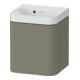 Duravit Möbelwaschtisch Happy D.2 Plus 40x36cm, 1 T, An li, o HL, st-g s-matt-1