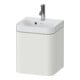 Duravit Möbelwaschtisch Happy D.2 Plus 40x36cm, 1 T, An r, m HL, Nord we s-matt-1