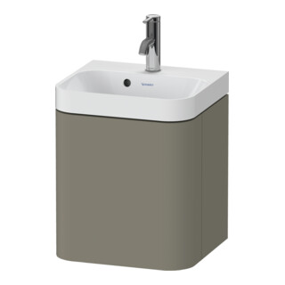 Duravit Möbelwaschtisch Happy D.2 Plus 40x36cm, 1 T, An r, m HL, st-g s-matt