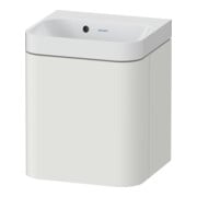 Duravit Möbelwaschtisch Happy D.2 Plus 40x36cm, 1 T, An r, o HL, Nord we s-matt
