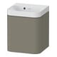 Duravit Möbelwaschtisch Happy D.2 Plus 40x36cm, 1 T, An r, o HL, st-g s-matt-1