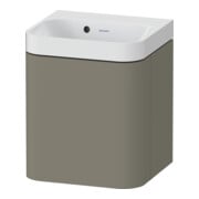 Duravit Möbelwaschtisch Happy D.2 Plus 40x36cm, 1 T, An r, o HL, st-g s-matt