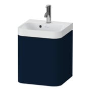 Duravit Möbelwaschtisch Happy D.2 Plus 40x36cm, 1 T, An re, m HL, blau s-matt