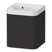 Duravit Möbelwaschtisch Happy D.2 Plus 40x36cm, 1 T, An re, o. HL, graph matt