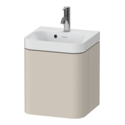 Duravit Möbelwaschtisch Happy D.2 Plus 40x36cm, 1 T., Anschl li, m HL, Tau matt