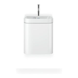 Duravit Möbelwaschtisch Happy D.2 Plus 40x36cm, 1 T., Anschl li, m HL, we hgl