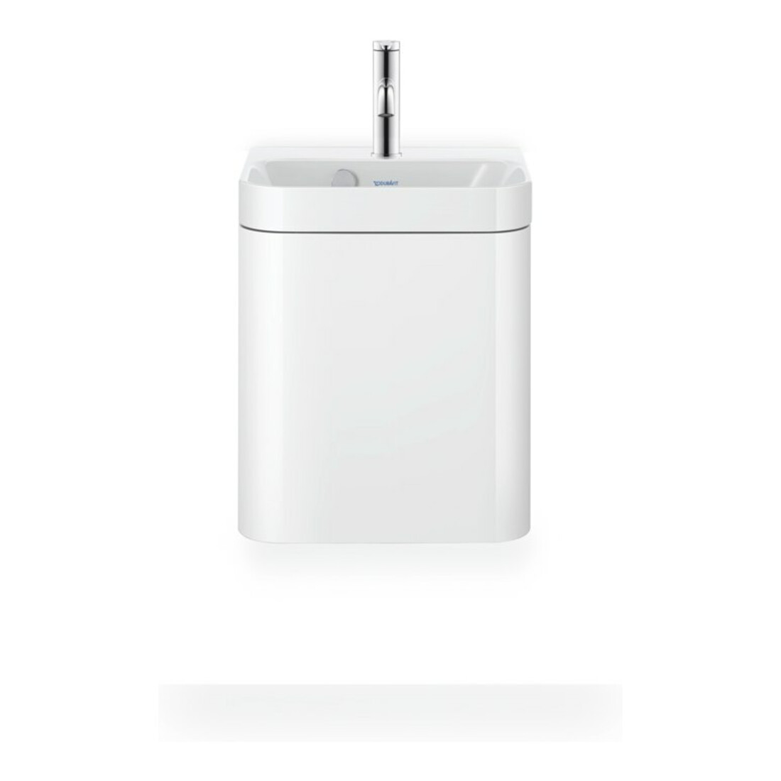 Duravit Möbelwaschtisch Happy D.2 Plus 40x36cm, 1 T., Anschl li, m HL, we hgl