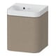 Duravit Möbelwaschtisch Happy D.2 Plus 40x36cm, 1 T., Anschl li, o. HL, leinen-1