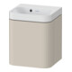 Duravit Möbelwaschtisch Happy D.2 Plus 40x36cm, 1 T, Anschl li, o. HL, Tau matt-1