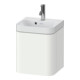 Duravit Möbelwaschtisch Happy D.2 Plus 40x36cm, 1 T., Anschl re, m HL, we matt-1