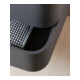 Duravit Möbelwaschtisch Happy D.2 Plus 57,5x49cm, 1 HL, graph matt, 2 Schubk.