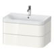 Duravit Möbelwaschtisch Happy D.2 Plus 77,5x49cm, 1 HL, we hgl, 2 Schubkästen-1