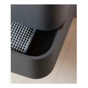 Duravit Möbelwaschtisch Happy D.2 Plus 97,5x49cm, 2 HL, graph matt, 2 Schubk.-4