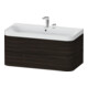 Duravit Möbelwaschtisch Happy D.2 Plus 97,5x49cm, 2 HL, Nussb geb., 2 Schubk.-1