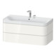 Duravit Möbelwaschtisch Happy D.2 Plus 97,5x49cm, 2 HL, we hgl, 2 Schubkästen-1