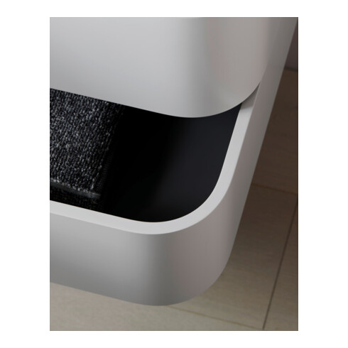 Duravit Möbelwaschtisch Happy D.2 Plus 97,5x49cm, 2 HL, we s-matt, 2 Schubk.