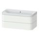 Duravit Möbelwaschtisch Happy D.2 Plus 97,5x49cm, o. HL, we s-matt, 2 Schubk.-1