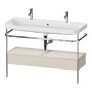 Duravit Möbelwaschtisch-Kombi Happy D.2 Plus 117,5x49cm, 1 HL, m Kons, 1 Lad, T matt