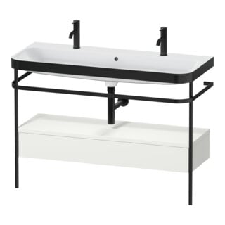 Duravit Möbelwaschtisch-Kombi Happy D.2 Plus 117,5x49cm, m 1 HL, Konso, No we s-matt