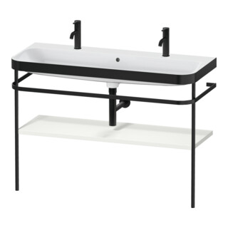Duravit Möbelwaschtisch-Kombi Happy D.2 Plus 117,5x49cm, m 1 HL, Konso, No we s-matt