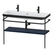 Duravit Möbelwaschtisch-Kombi Happy D.2 Plus 117,5x49cm, m 1 HL, Konsole, blau s-matt-1