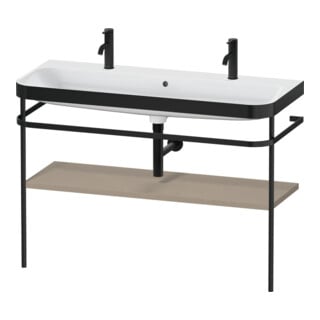 Duravit Möbelwaschtisch-Kombi Happy D.2 Plus 117,5x49cm, m 1 HL, Konsole, leinen