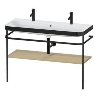 Duravit Möbelwaschtisch-Kombi Happy D.2 Plus 117,5x49cm, m 1 HL, Konsole, Medit. Ei