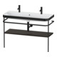 Duravit Möbelwaschtisch-Kombi Happy D.2 Plus 117,5x49cm, m 1 HL, Konsole, Nussb geb.-1