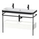Duravit Möbelwaschtisch-Kombi Happy D.2 Plus 117,5x49cm, m 1 HL, Konsole, we matt-1