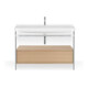 Duravit Möbelwaschtisch-Kombi Happy D.2 Plus 117,5x49cm, m Kons, 1 Lad, 1 HL, Me Ei-1