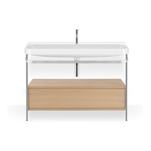 Duravit Möbelwaschtisch-Kombi Happy D.2 Plus 117,5x49cm, m Kons, 1 Lad, 1 HL, Me Ei
