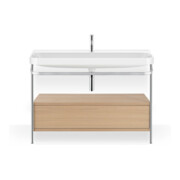 Duravit Möbelwaschtisch-Kombi Happy D.2 Plus 117,5x49cm, m Kons, 1 Lad, 1 HL, Me Ei