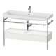 Duravit Möbelwaschtisch-Kombi Happy D.2 Plus 117,5x49cm, m Kons, 1 Lad, 1 HL, No w m-1