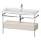 Duravit Möbelwaschtisch-Kombi Happy D.2 Plus 117,5x49cm, m Kons, 1 Lad, 1 HL, T matt-1