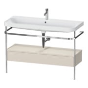 Duravit Möbelwaschtisch-Kombi Happy D.2 Plus 117,5x49cm, m Kons, 1 Lad, 1 HL, T matt
